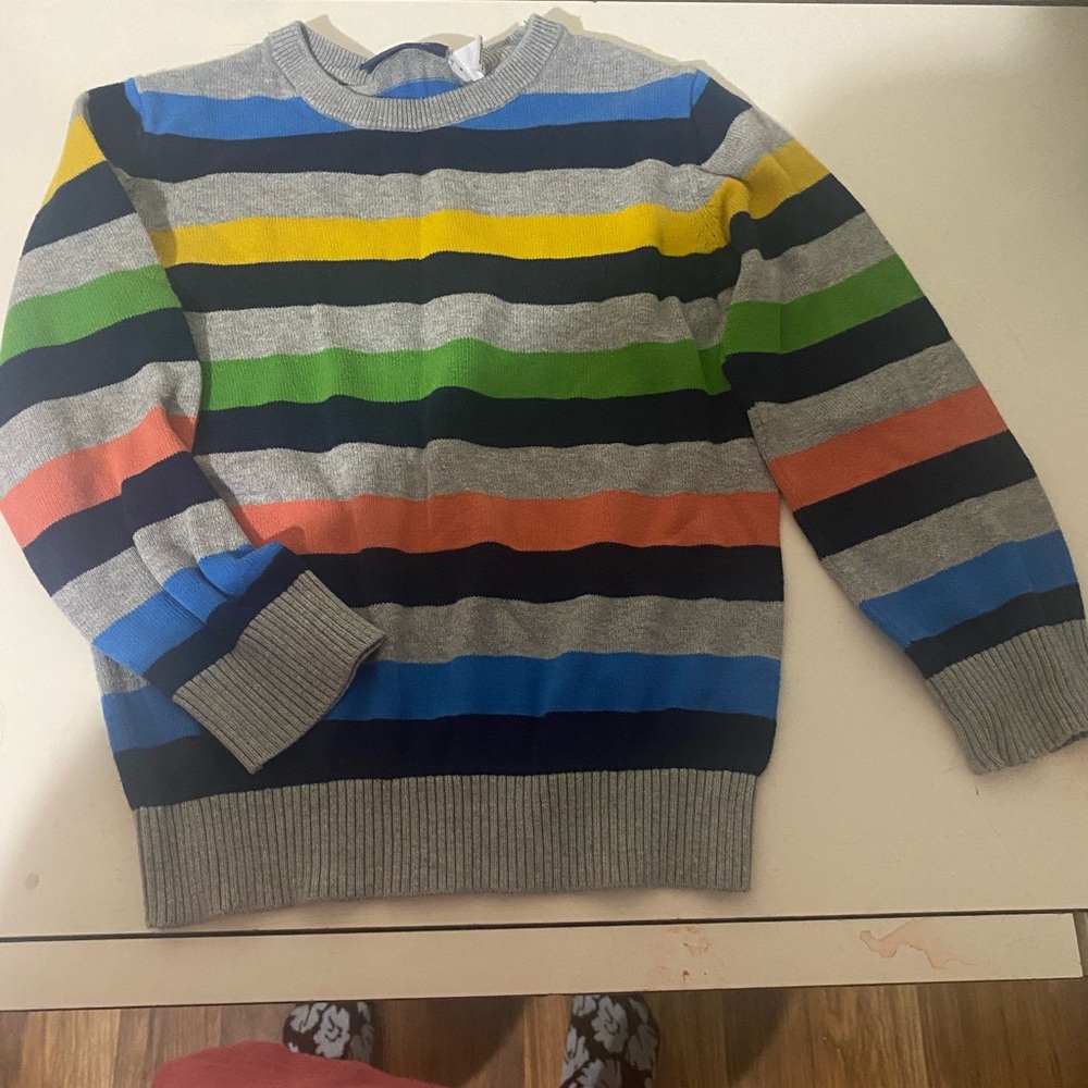 The Children's Place Multicolor Striped Crewneck
